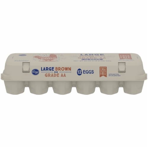 Kroger Cage Free Large Brown Eggs