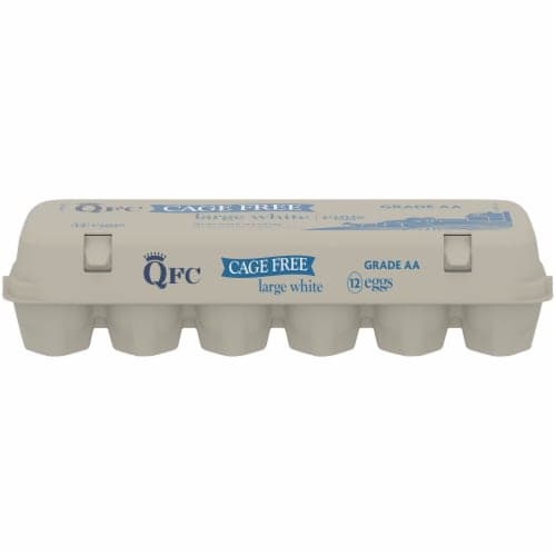 Qfc Cage Free Large White Eggs