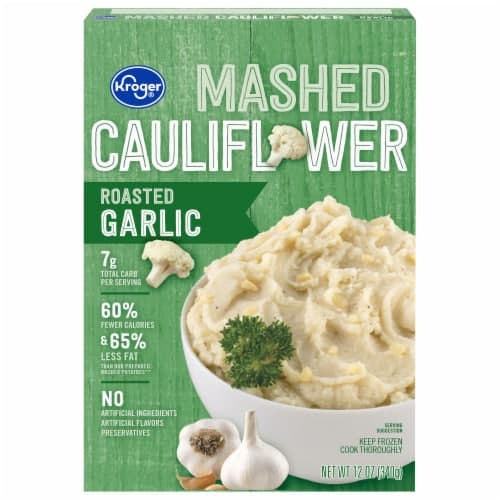 Kroger  Roasted Garlic Mashed Cauliflower