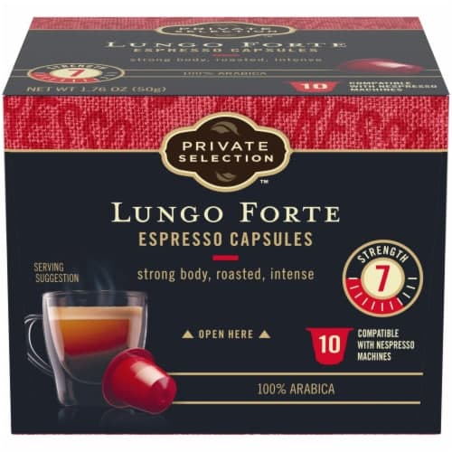 Private Selection Lungo Forte Espresso Capsules