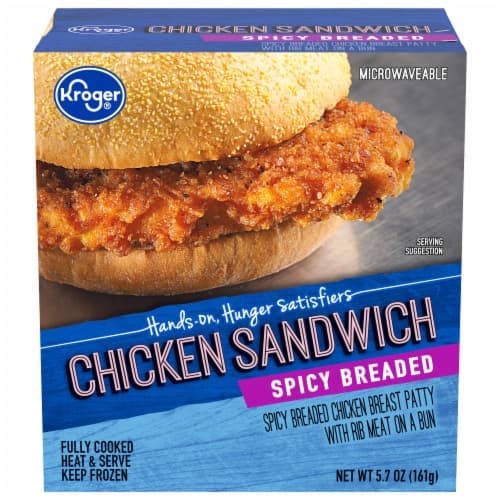 Kroger Spicy Breaded Chicken Sandwich