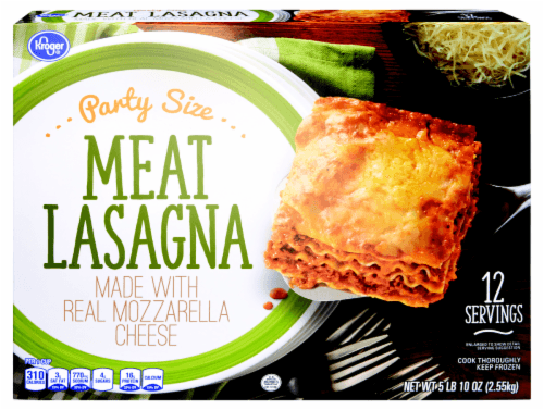 Kroger Meat Lasagna Party Size