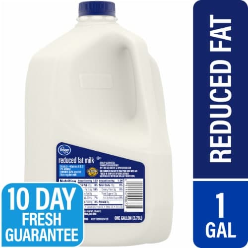 Kroger Reduced Fat Milk Jug