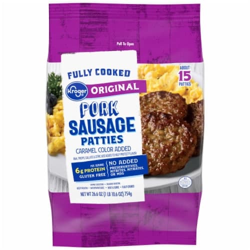 Kroger Original Pork Sausage Patties