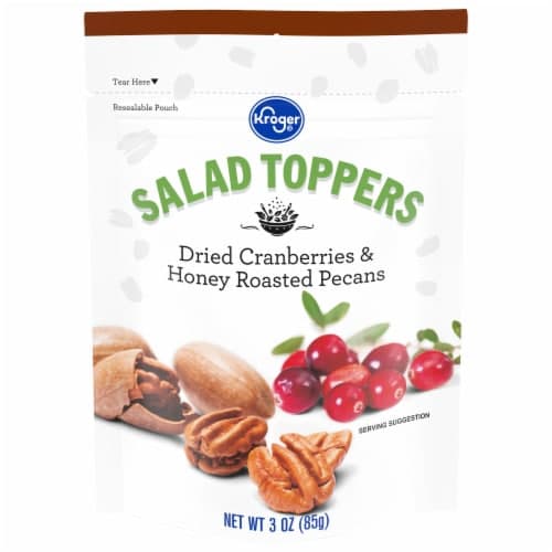 Kroger Dried Cranberries & Honey Roasted Pecans Salad Toppers