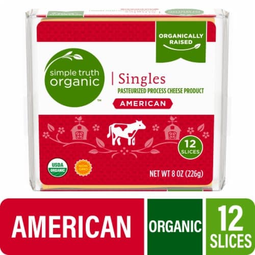Simple Truth Organic Singles American Sliced Cheese