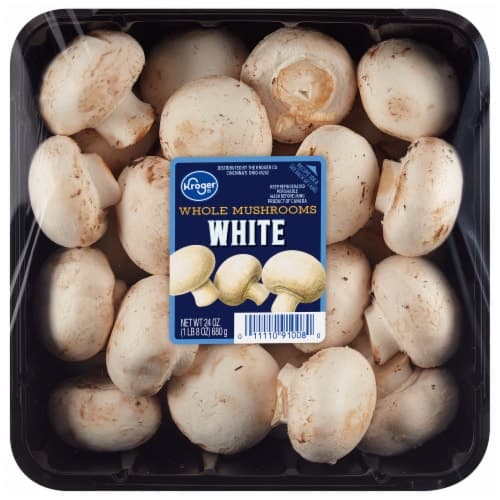 Kroger Whole White Mushrooms