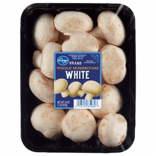 Kroger White Whole Mushrooms