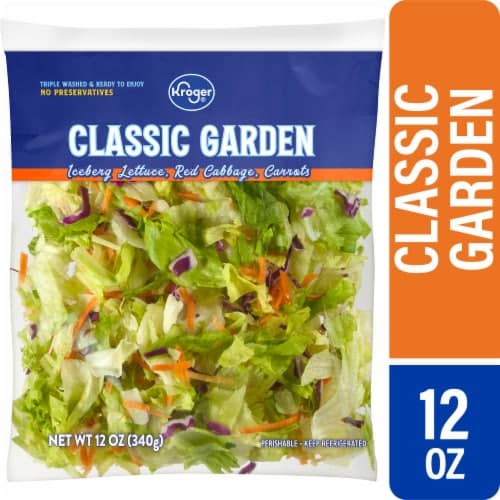 Kroger Classic Garden Salad Bag