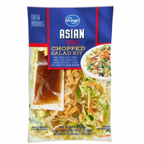 Kroger Asian Style Chopped Salad Kit Bag