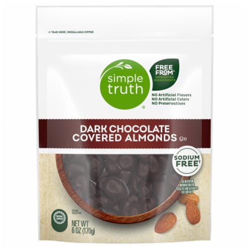 Simple Truth Dark Chocolate Covered Almonds