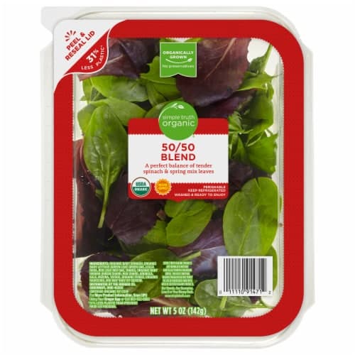 Simple Truth Organic 50/50 Blend Salad