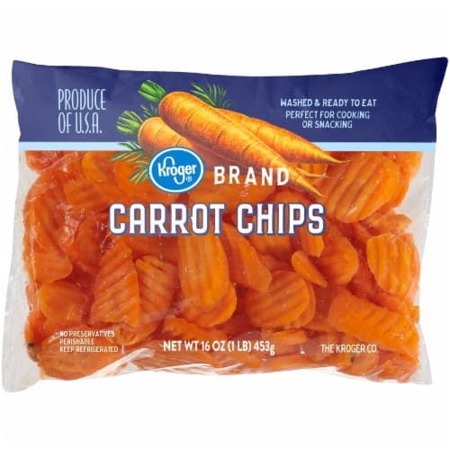 Kroger Carrot Chips Bag