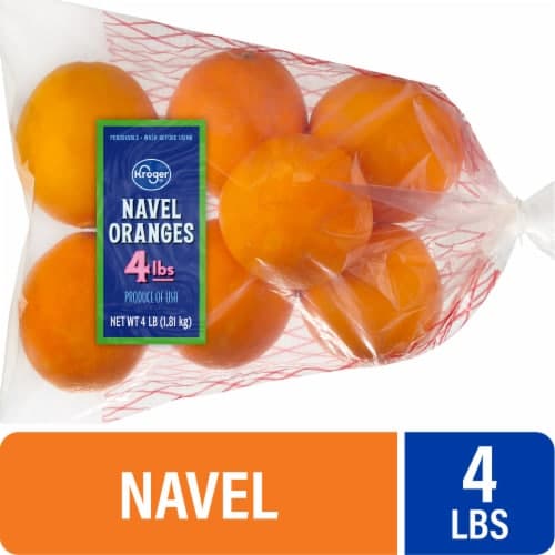 Kroger Navel Oranges Bag