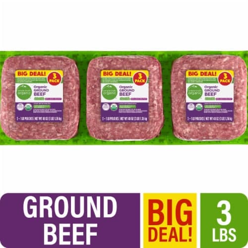 Simple Truth Grass Fed 85/15 Lean Ground Beef Big Deal!