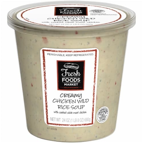 Fresh Foods Market Creamy Chicken Wild Rice Soup