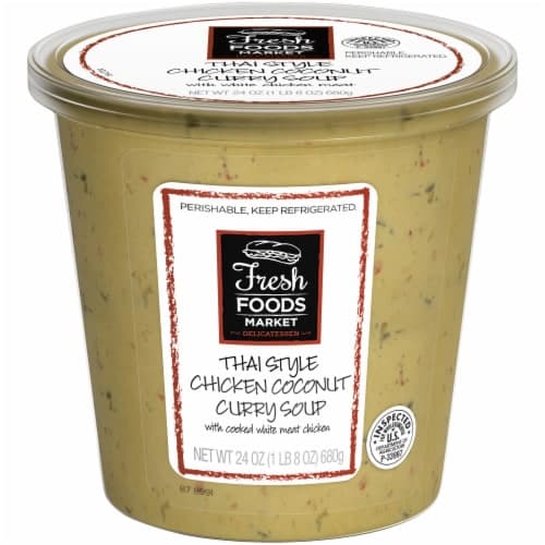 Fresh Foods Market Thai Style Chicken Coconut Curry Soup