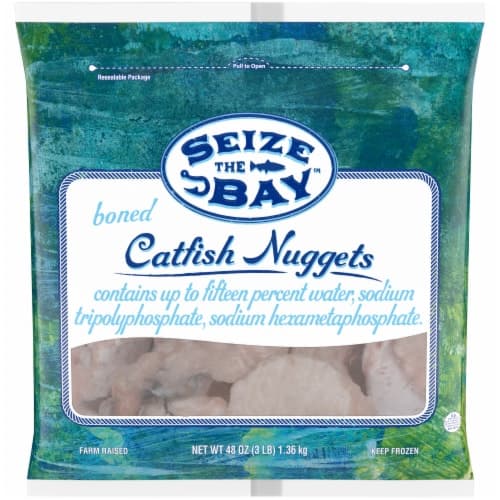 Seize The Bay Boned  Catfish Nuggets Bag