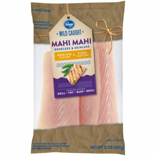 Kroger Wild Caught Boneless And Skinless  Mahi Mahi