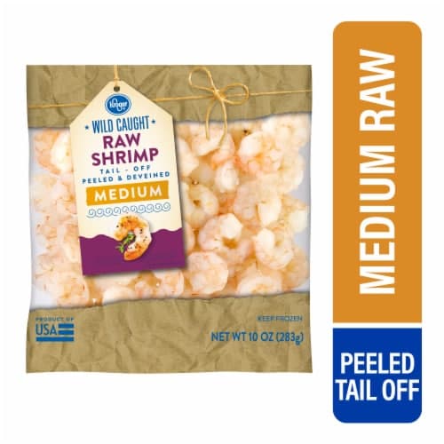 Kroger Wild Caught Medium Raw  Shrimp