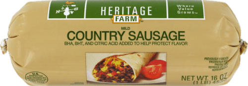 Heritage Farm Mild Country Sausage Roll