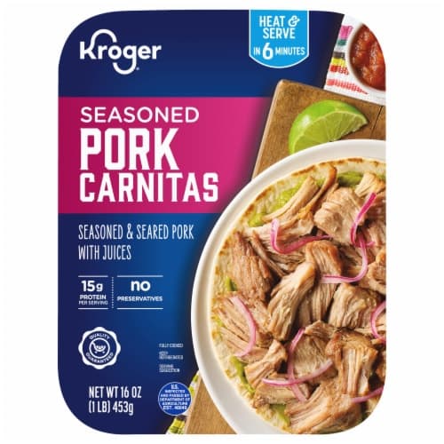 Kroger Seasoned Pork Carnitas