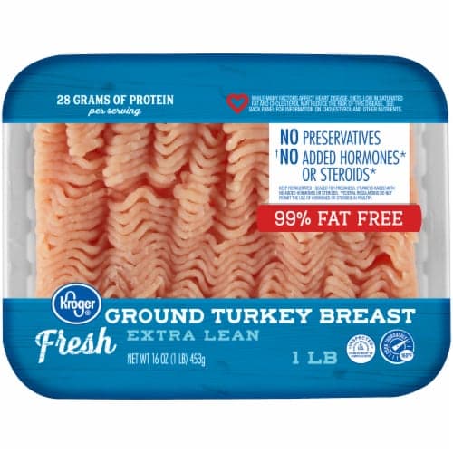 Kroger 99% Fat Free Ground Turkey Breast