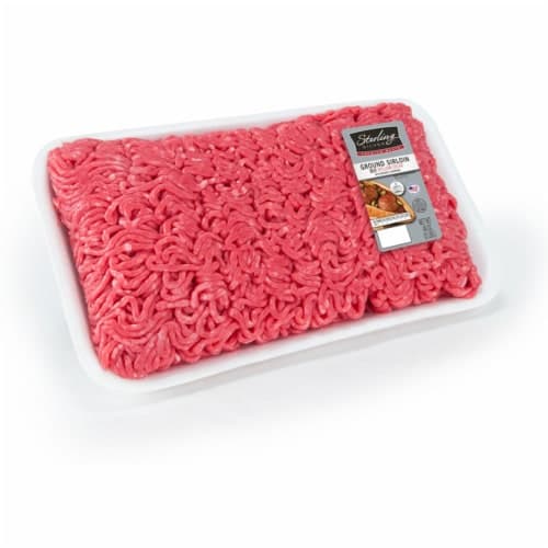 Sterling Silver Ground Sirloin 90% Lean