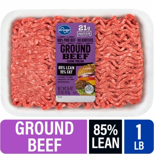 Kroger 85/15 Lean Ground Beef