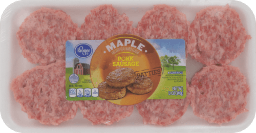 Kroger Maple Pork Sausage Patties