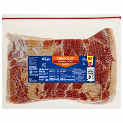 Kroger Thick Cut Hardwood Smoked Bacon