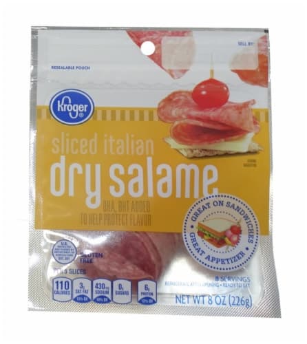 Kroger Sliced Italian Dry Salame