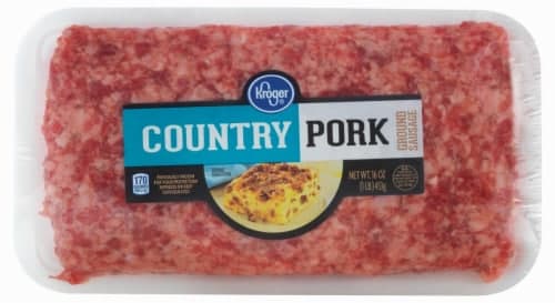 Kroger Country Pork Ground Sausage