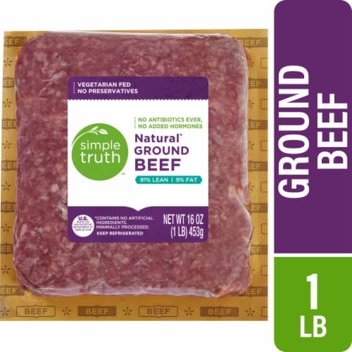 Simple Truth 91% Lean Natural Ground Beef