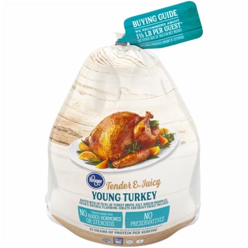 Kroger Tender & Juicy  Whole Young Turkey