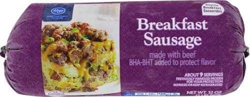 Kroger Breakfast Sausage Made With Beef