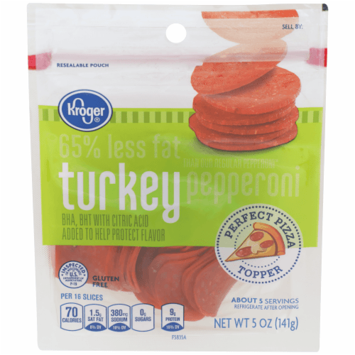 Is it Vegan? Kroger Sliced Turkey Pepperoni