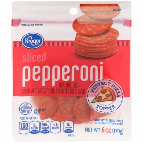 Kroger Sliced Pepperoni