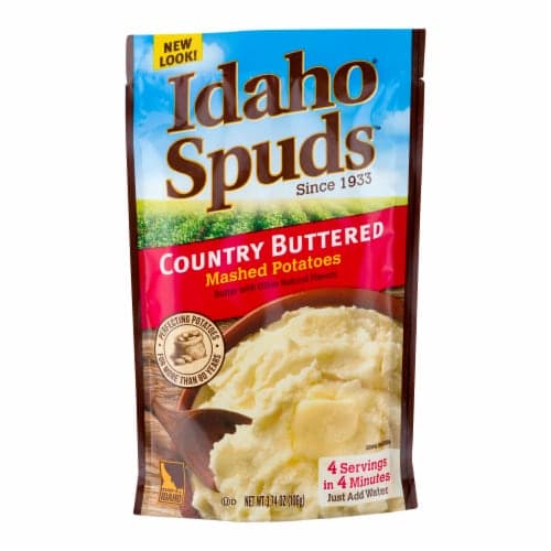 Idaho Spuds Mashed Potatoes, Country Buttered