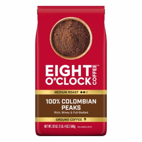 Eight O'Clock Colombian Peaks Ground Coffee