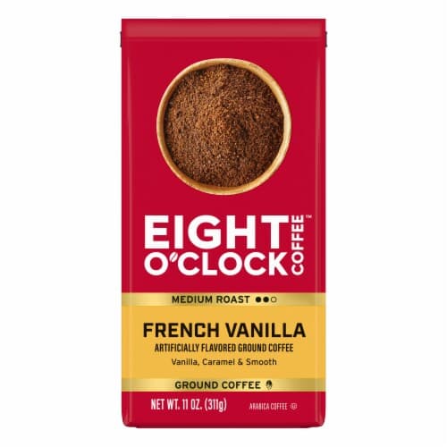 Eight O' Clock, Coffee, Ground, Medium Roast, French Vanilla