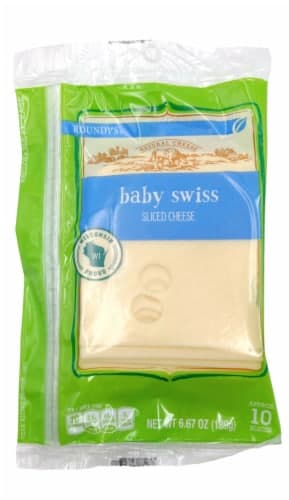 Roundy'S Baby Swiss Sliced Cheese