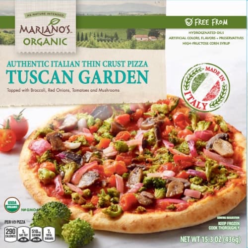 Mariano'S Organic Tuscan Garden Pizza