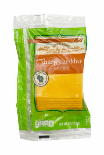 Roundy'S Sharp Cheddar Sliced Cheese