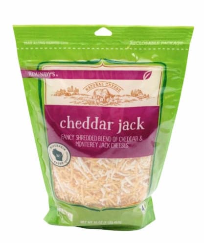 Roundy'S Cheddar Monterey Jack Shredded Cheese