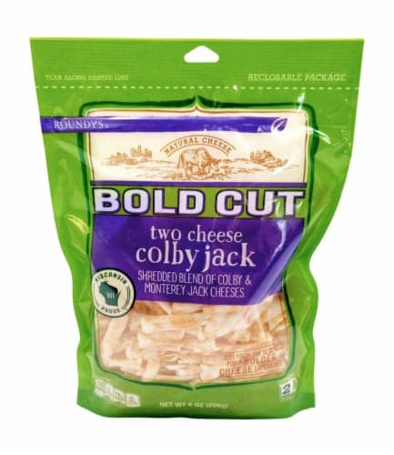 Roundy'S Bold Cut Two Cheese Colby-Jack Shredded Cheese