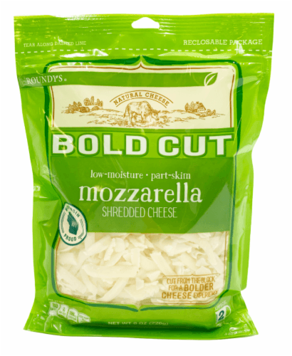 Roundy'S Bold Cut Mozzarella Shredded Cheese