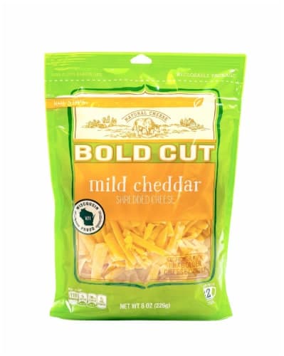 Roundy'S Bold Cut Mild Cheddar Shredded Cheese