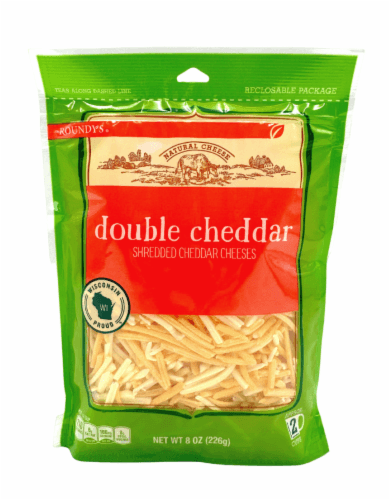 Roundy'S Double Cheddar Shredded Cheese