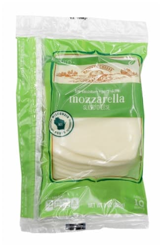 Roundy'S Natural Sliced Mozzarella Cheese